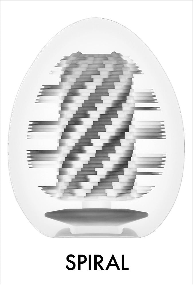 Tenga Stronger Spiral Egg Masturbator 6-piece