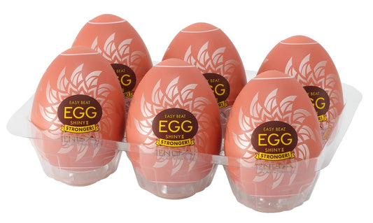 Tenga Shiny II Stronger Masturbator Egg 6-piece