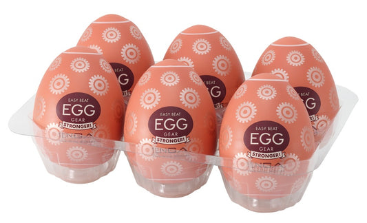 Tenga Egg Gear 6-Piece Masturbator