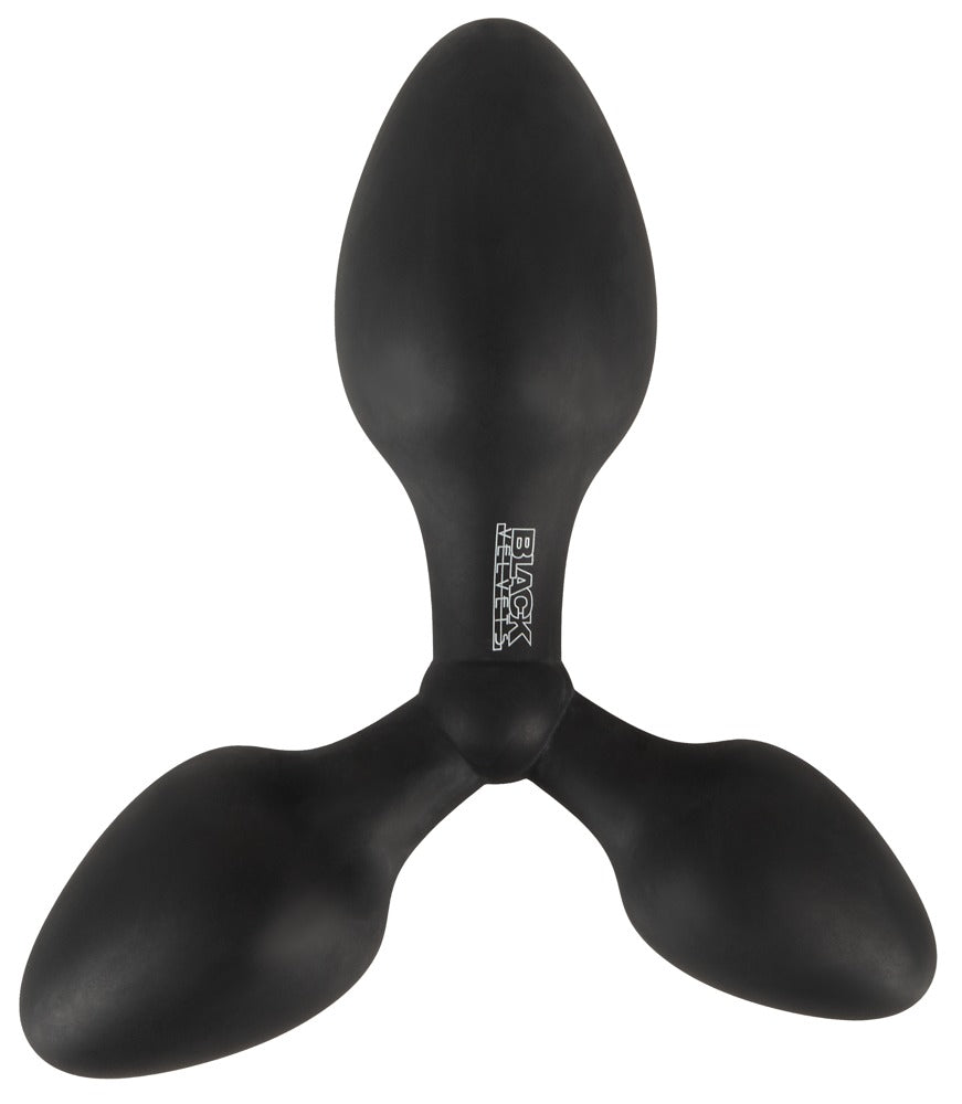 Black Velvet Triple Anal Plug