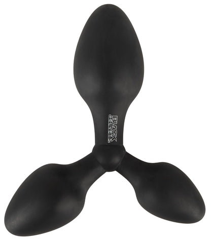 Black Velvet Triple Anal Plug