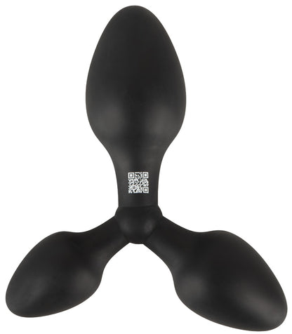 Black Velvet Triple Anal Plug