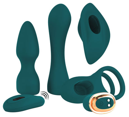 Couples Choice 5-Piece RC Mini Vibrator Set
