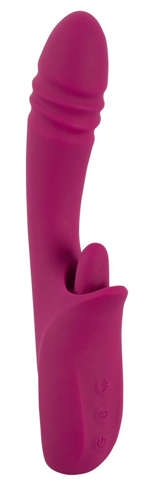 Javida Licking &amp; Thrusting Handy Vibrator