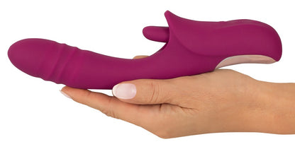 Javida Licking &amp; Thrusting Handy Vibrator