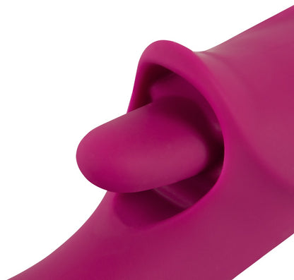 Javida Licking &amp; Thrusting Handy Vibrator