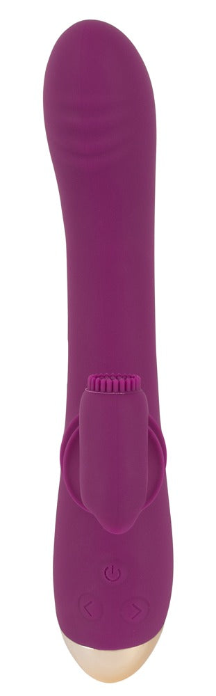 Javida 2-function vibrator with mobile clitoral tease
