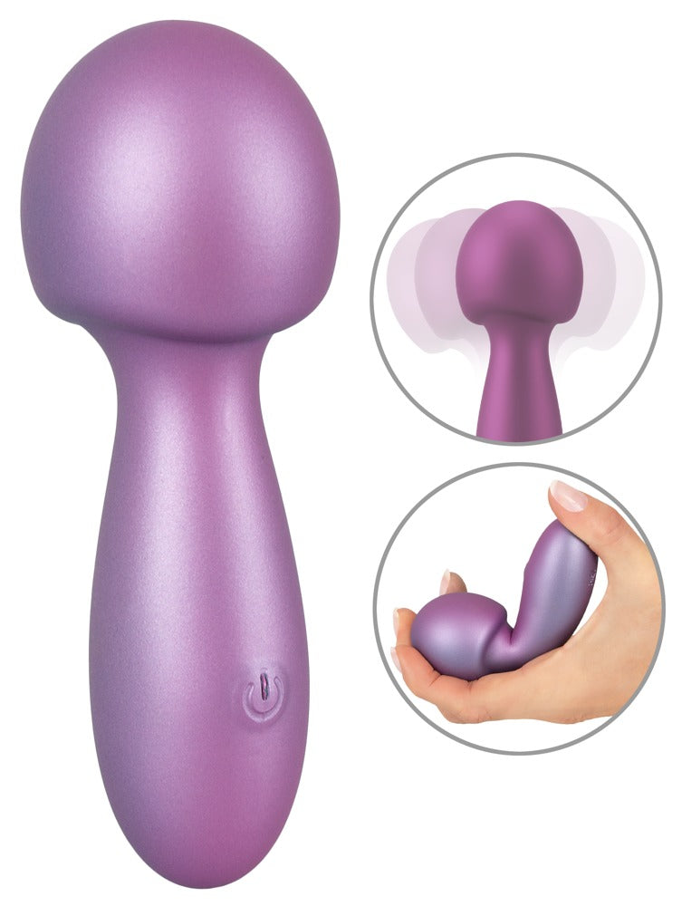 Sweet Smile Mini Wand Flexible Vibrator
