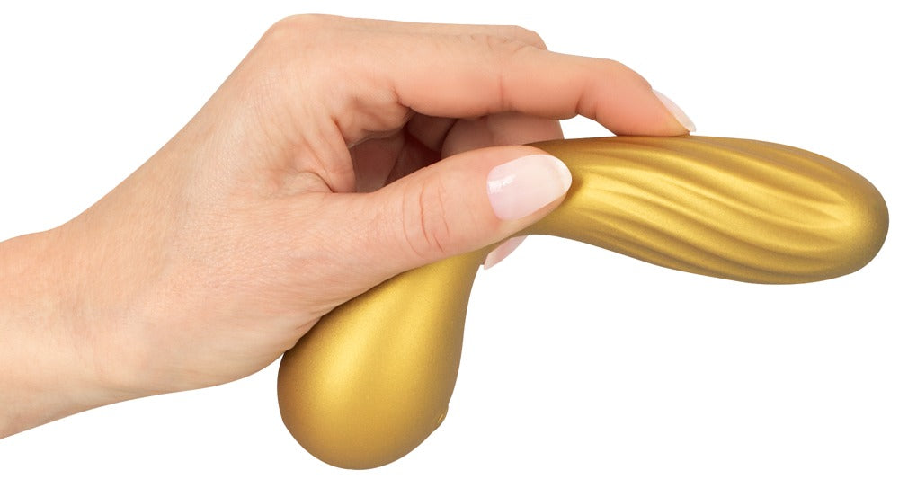 Sweet Smile Flexible Swirl Handy Vibrator