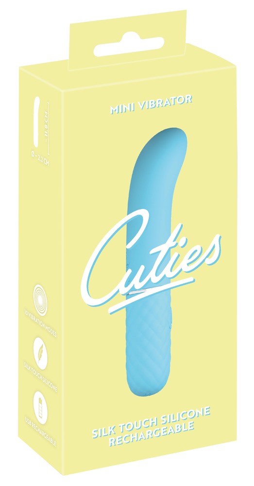Cuties 5th Generation Blue Mini Vibrator