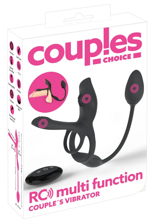 Couples Choice Multi-Function RC Vibrator for Couples
