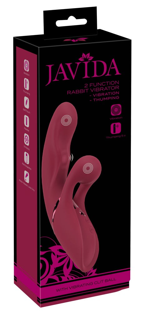 Javida 2-function Rabbit vibrator