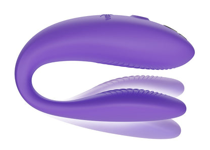 We-Vibe Sync Go Flexible Couple Vibrator Purple