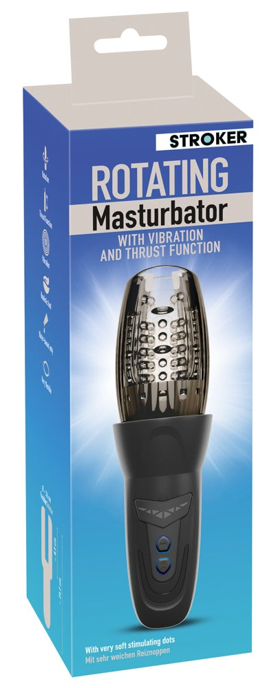 STROKER Vibrating Rotating Masturbator