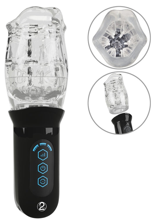 Handy rotating masturbator from STROKER