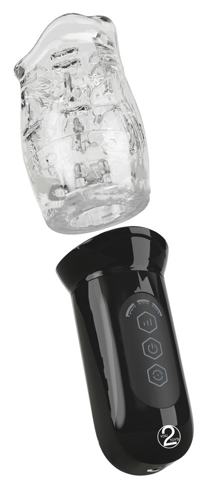 Handy rotating masturbator from STROKER
