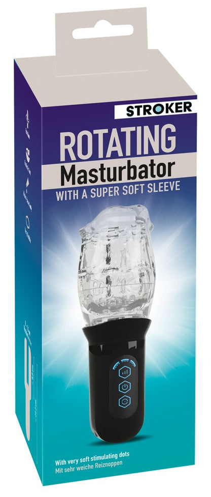 Handy rotating masturbator from STROKER