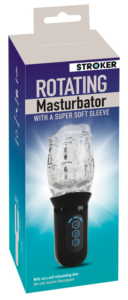 Handy rotating masturbator from STROKER