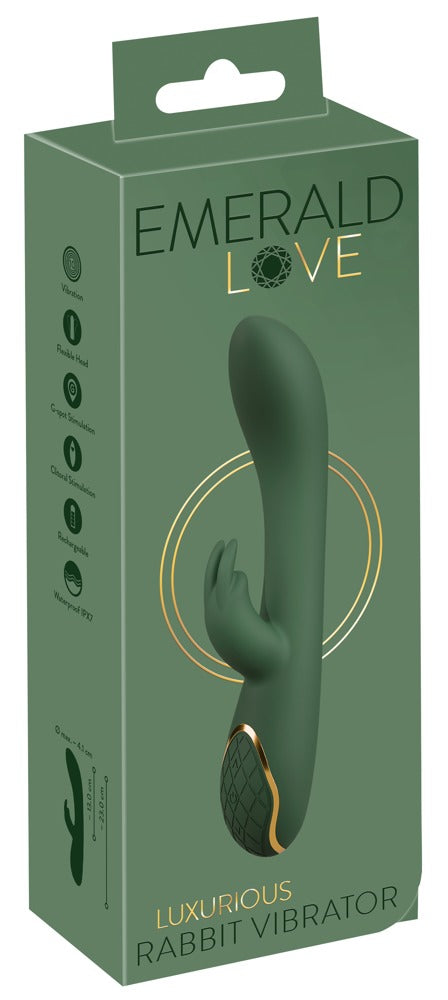 Emerald Love Luxurious Rabbit Vibrator from You2Toys