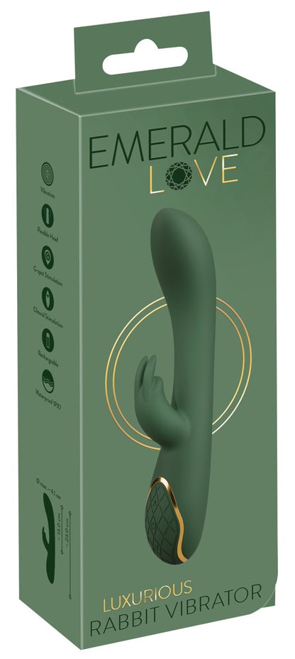 Emerald Love Luxurious Rabbit Vibrator from You2Toys