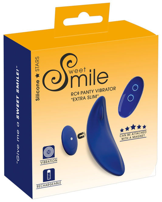 Sweet Smile Extra Slim RC Panty Vibrator