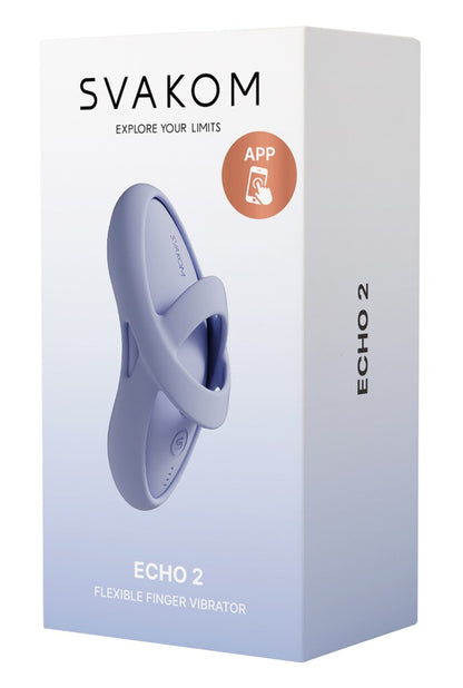 SVAKOM Echo 2 Lightweight Flexible Vibrator