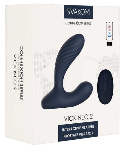 SVAKOM Vick Neo 2 Interactive Heating Prostate Vibrator Anal Vibrator