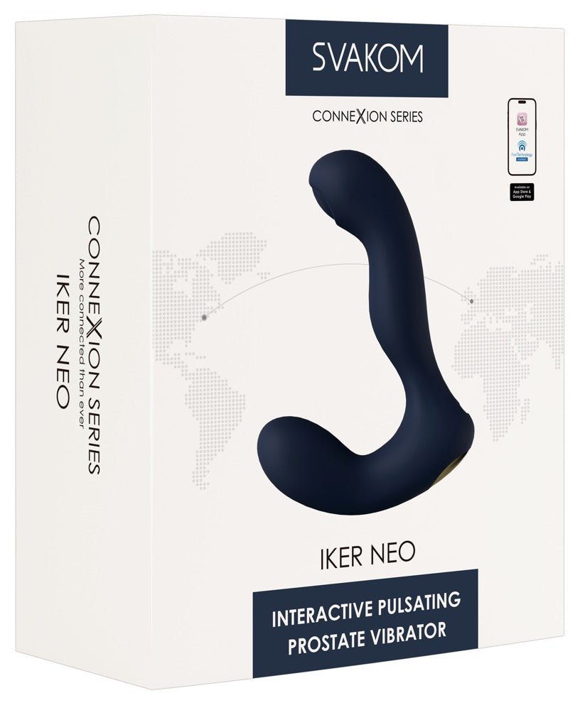 SVAKOM Iker Neo Interactive Pulsating Prostate Vibrator