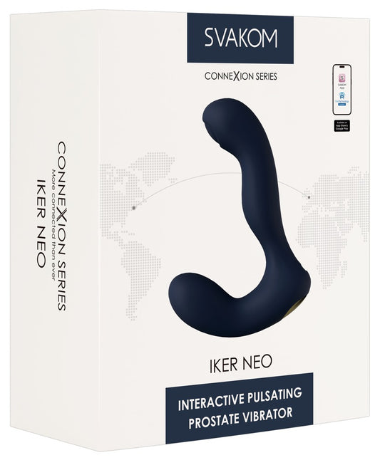 SVAKOM Iker Neo Interactive Pulsating Prostate Vibrator