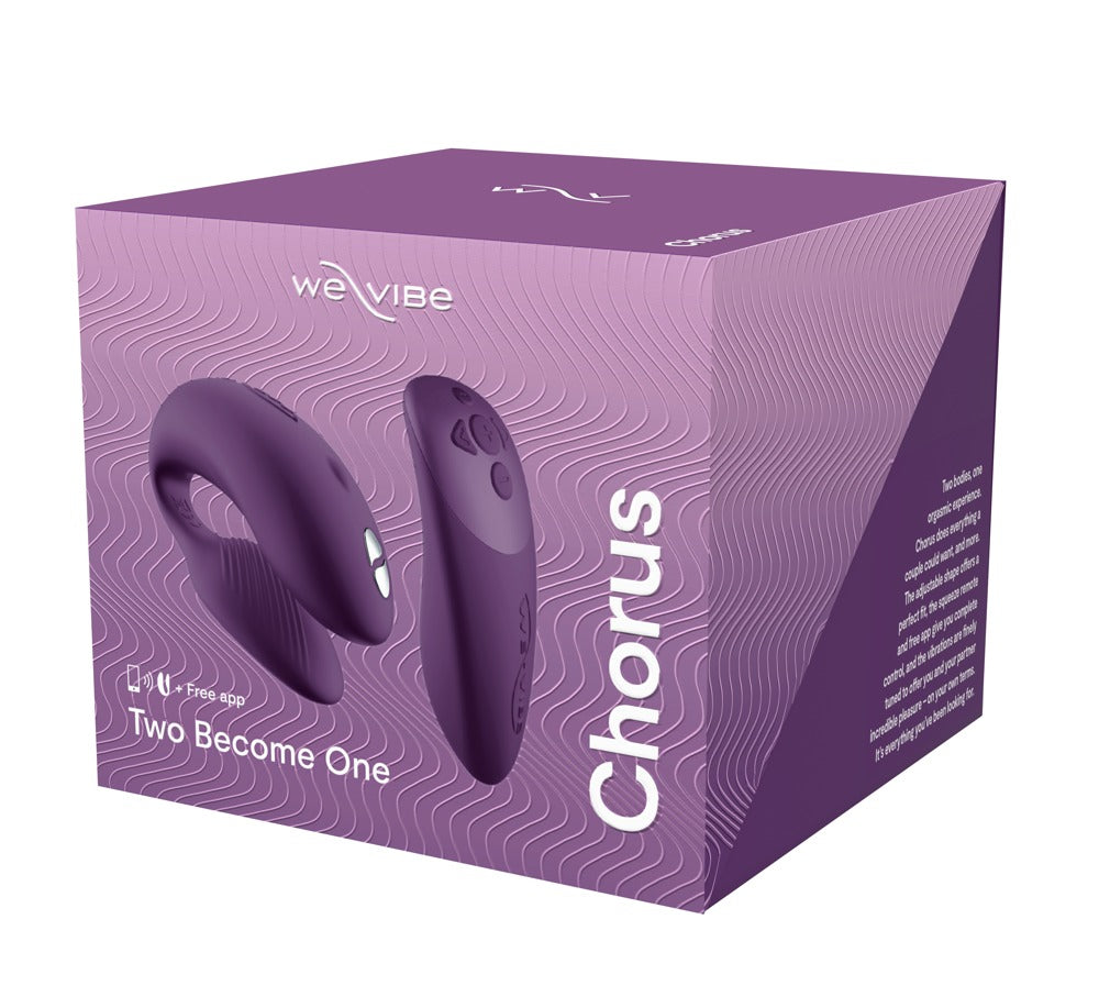 We-Vibe Chorus 2-Motor Couples Vibrator Purple